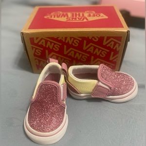 Baby Glitter Vans for 3 months old baby